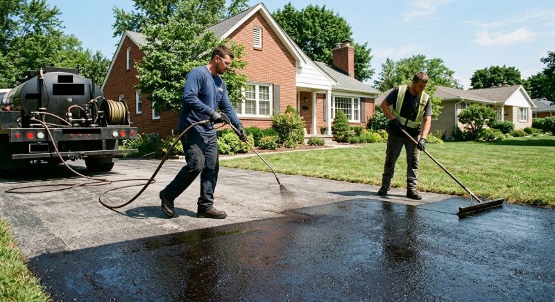 Blacktop Sealcoating in Columbus, OH