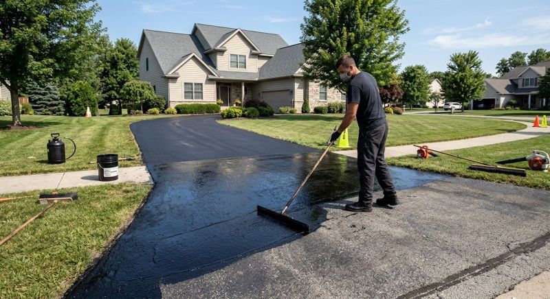 Asphalt Resealing in Grand Rapids, MI