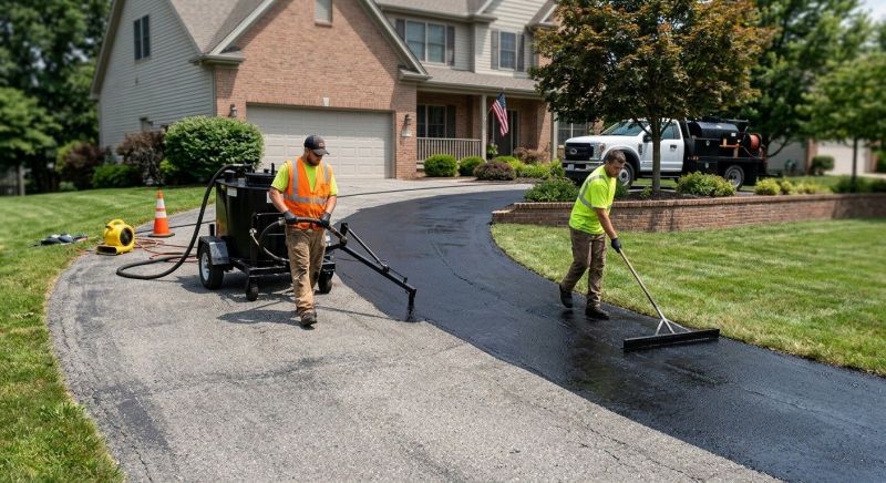Blacktop Sealcoating in Columbus, OH